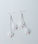 Snowflake dangles (gold and silver)